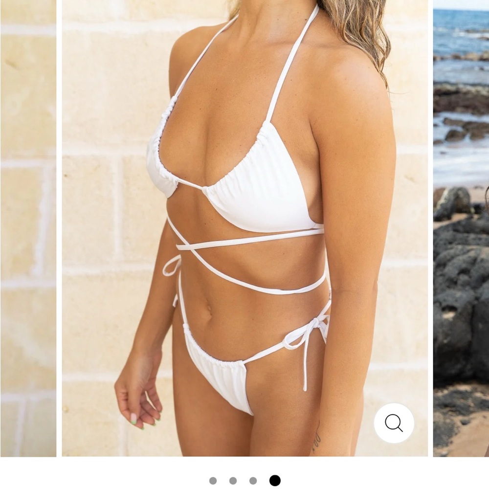 Londre Bikini Set- Matte White